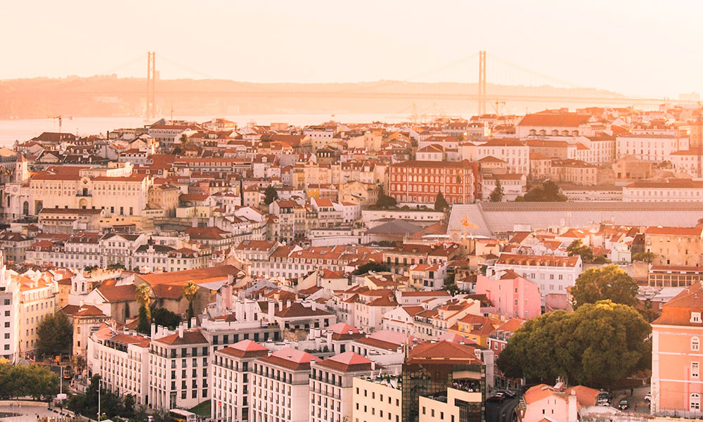 Image of Lisbon skyline